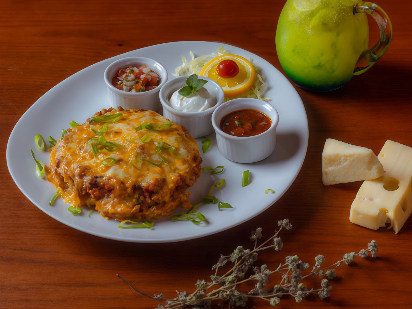 Chili Cheese Potatoes