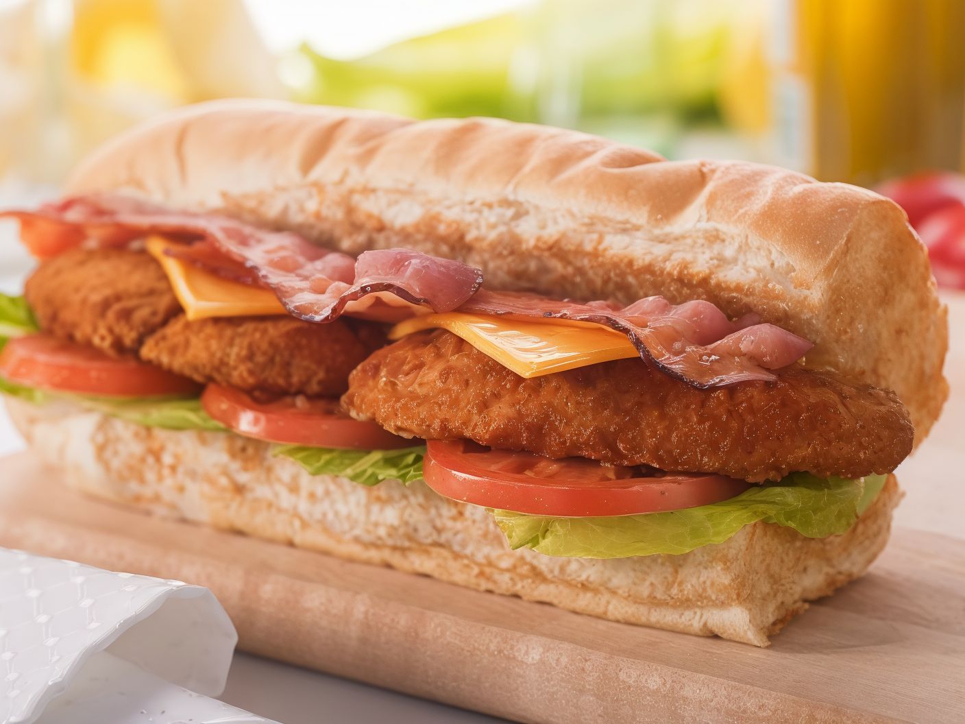 Pepperoni Supreme Sandwich