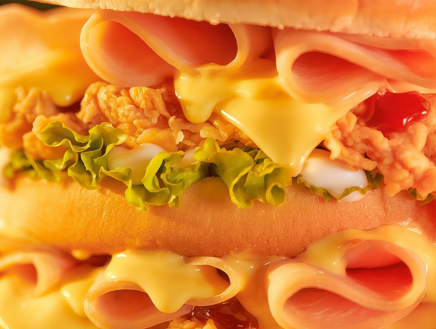 Fire King Sandwich