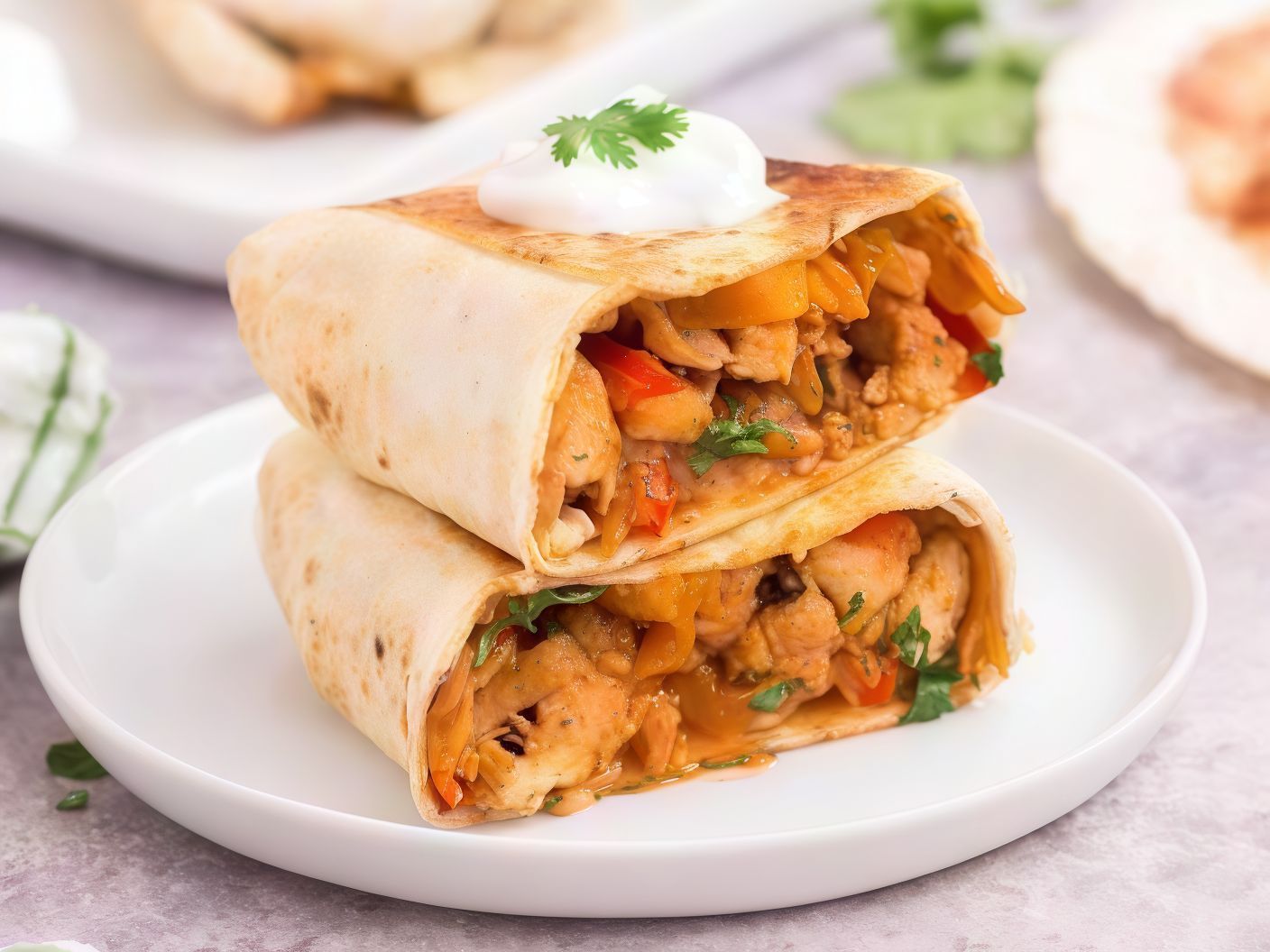 Chicken Fahita Wrap