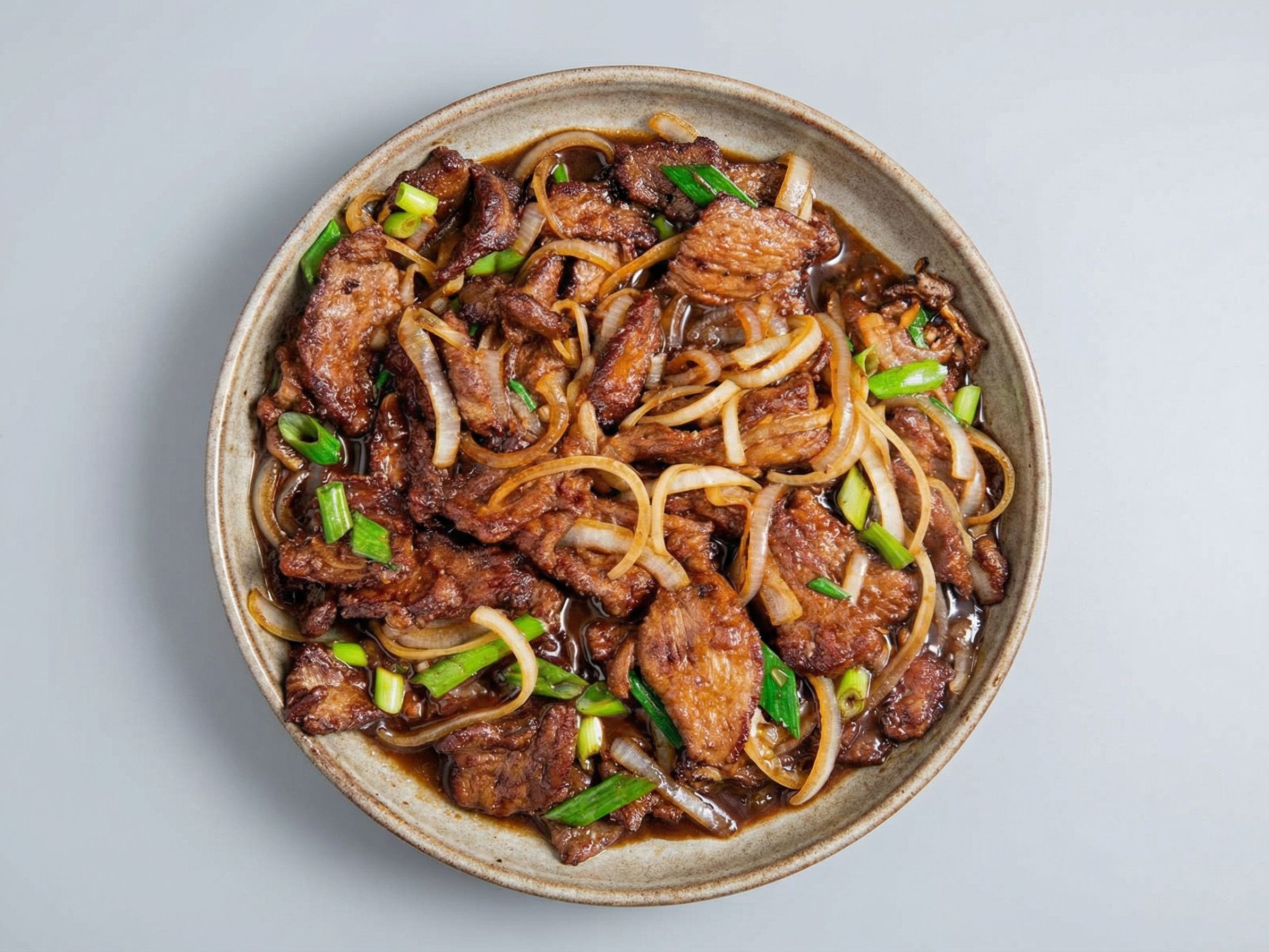Chinese Beef Mongolian Platter