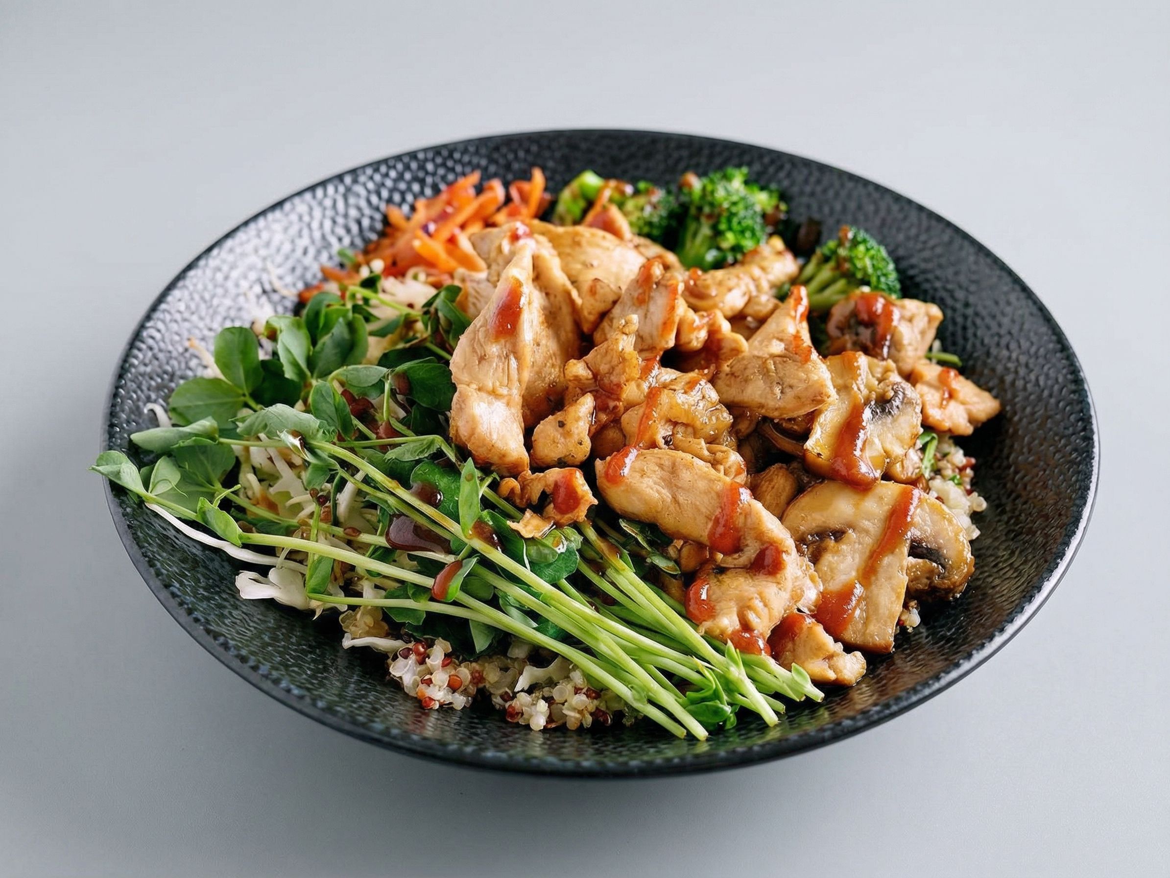 Japanese Chicken Teppanyaki Platter