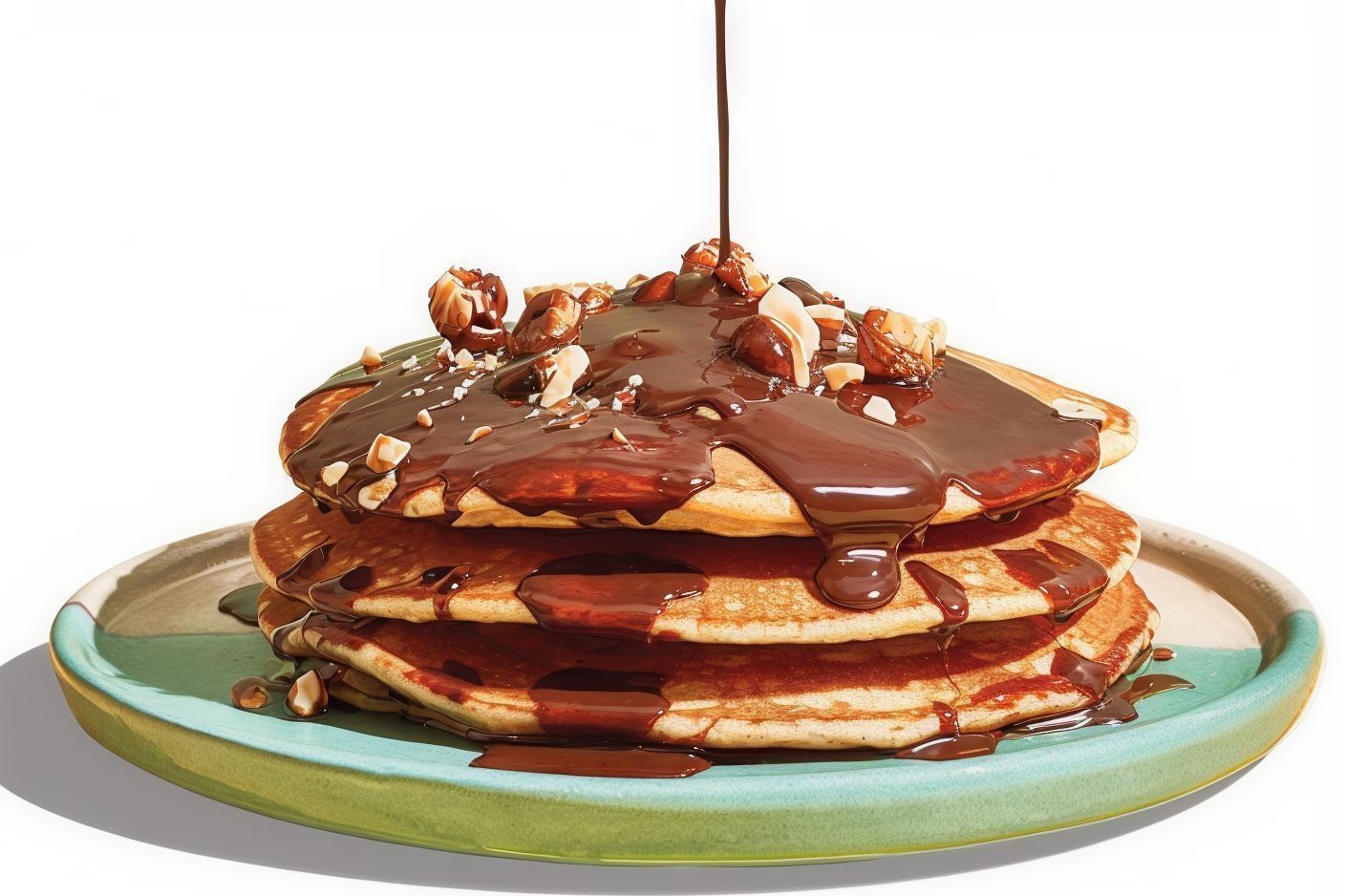 Nutella Chocolate Pancakes