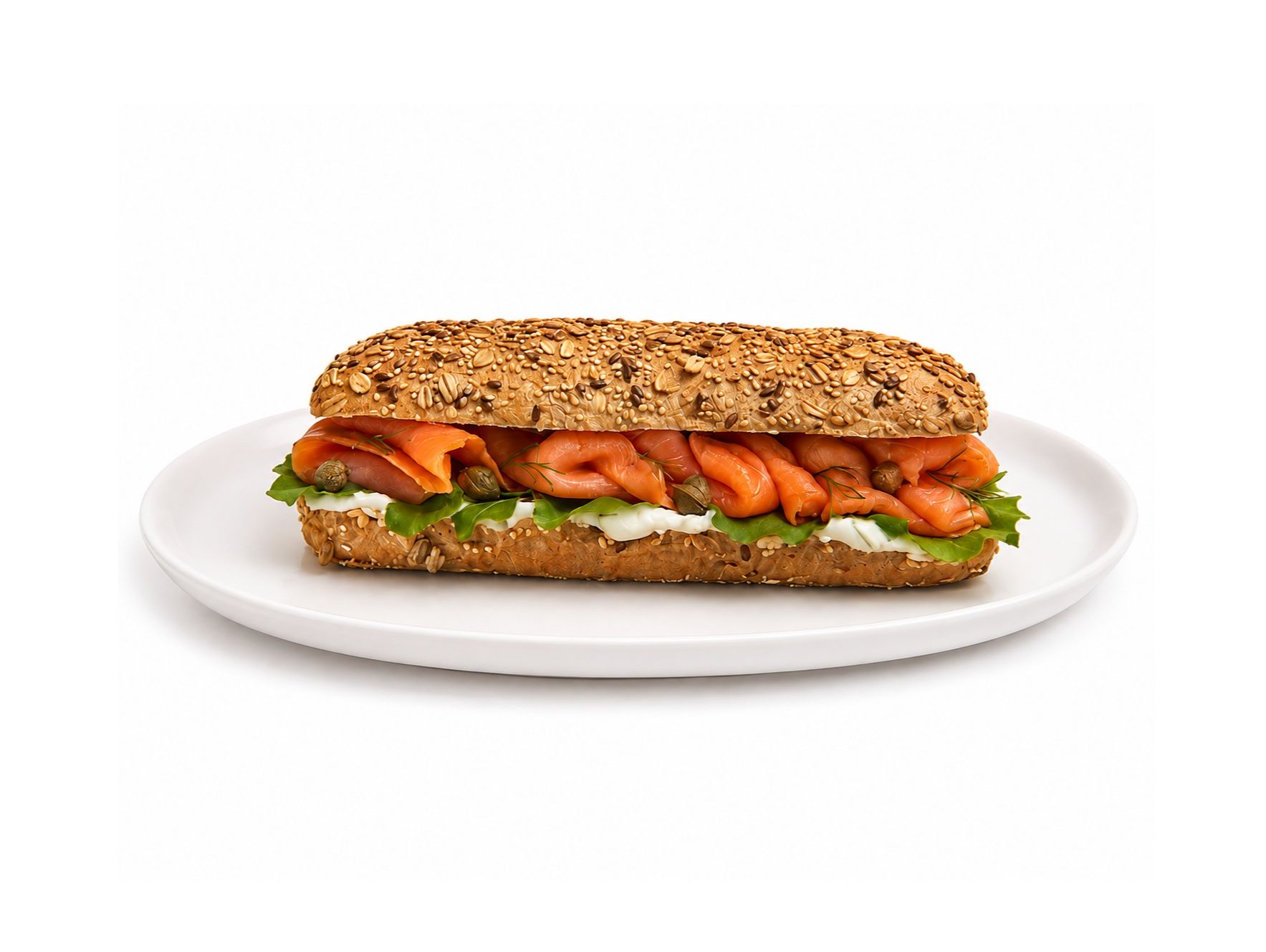Smoked Salmon Sandwich