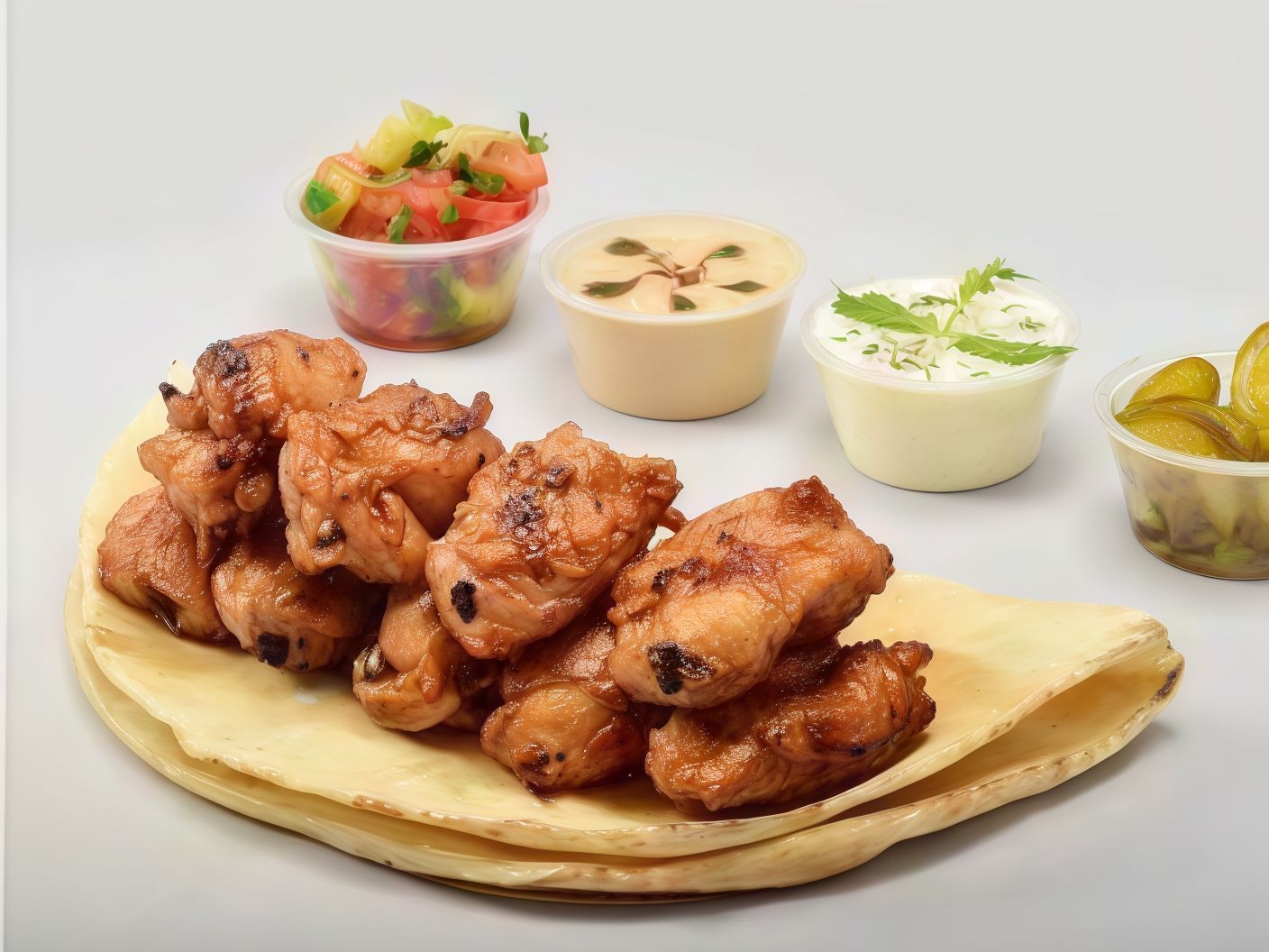 Half Kilo Shish Tawook Without Rice.