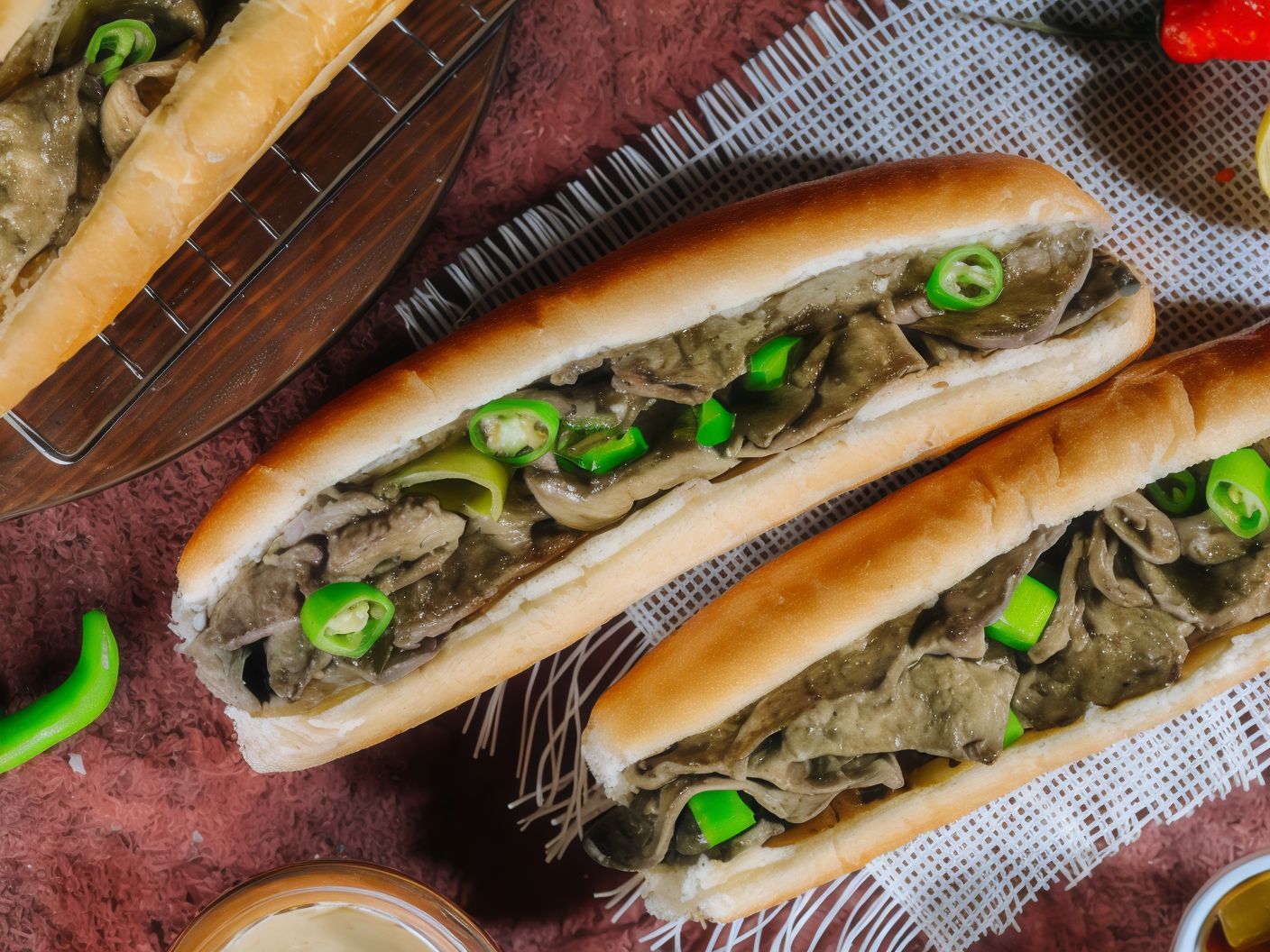 Alexandrian Liver Sandwich