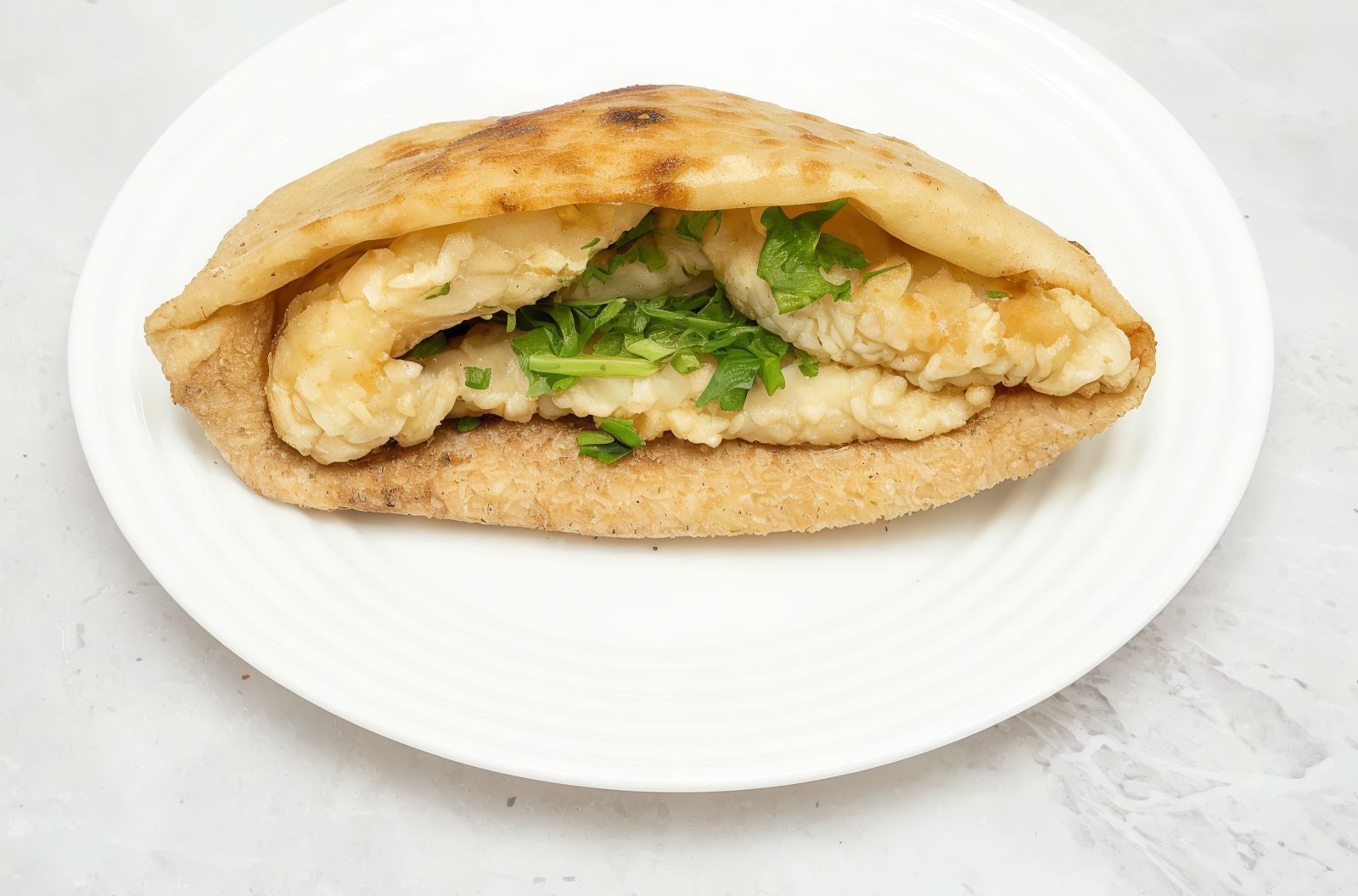 Fried Fish Fillet Sandwich