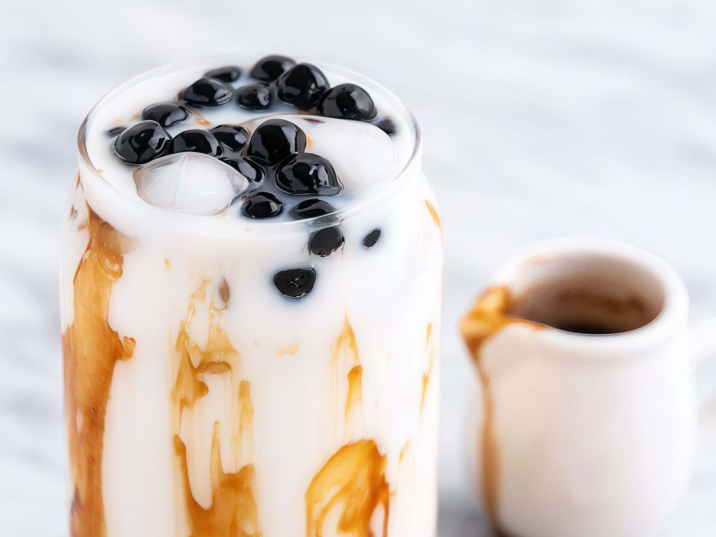 Caramel Boba Tea