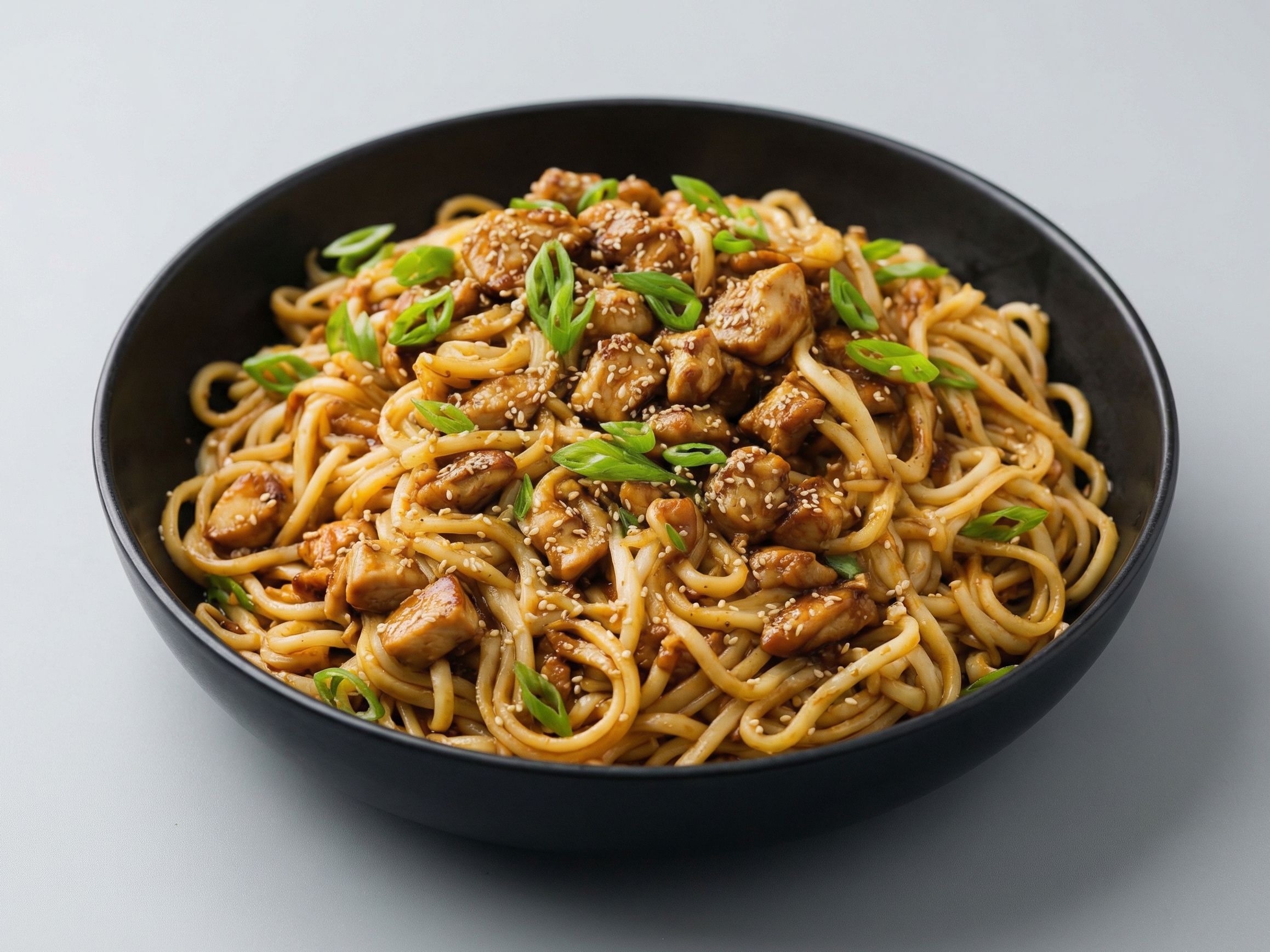 Chicken Yaki Udon Noodles