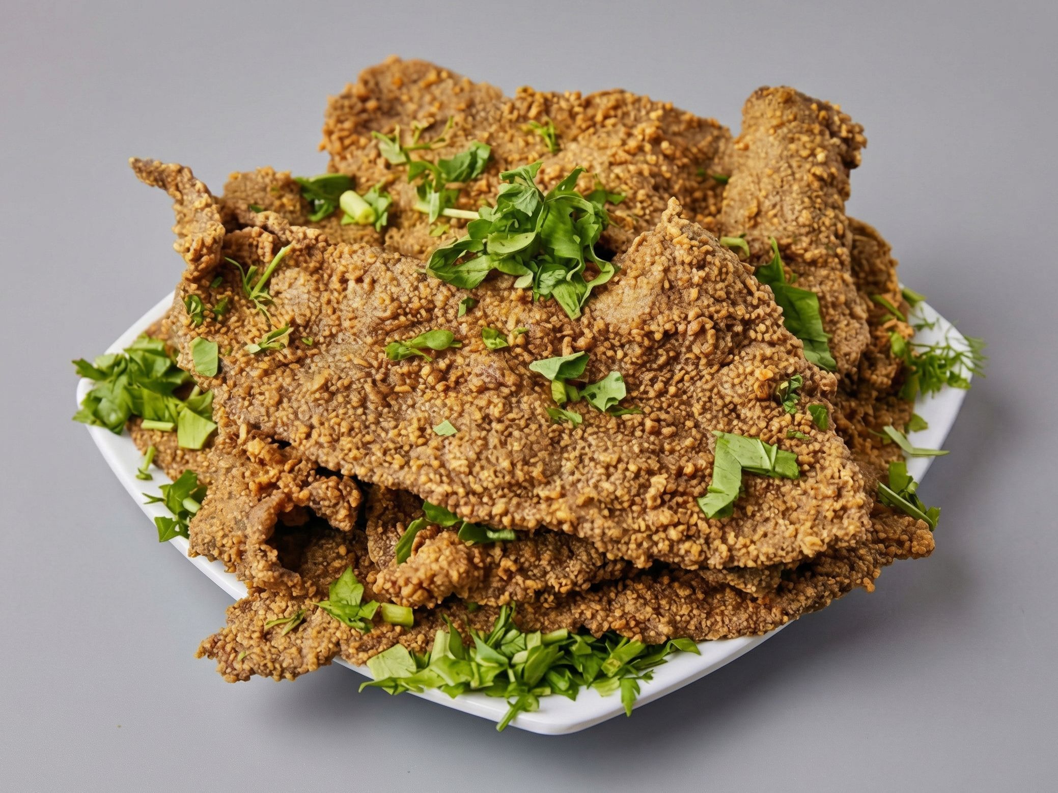 Breaded Liver Slices