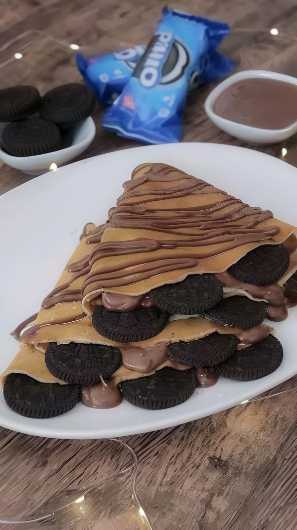 Nutella Oreo Crepe