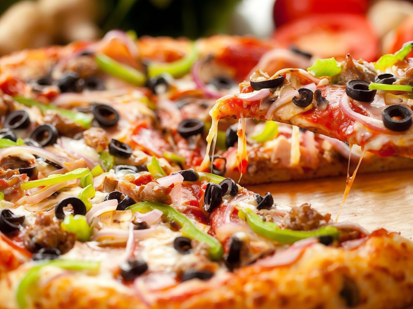 Vegetable Pizza
