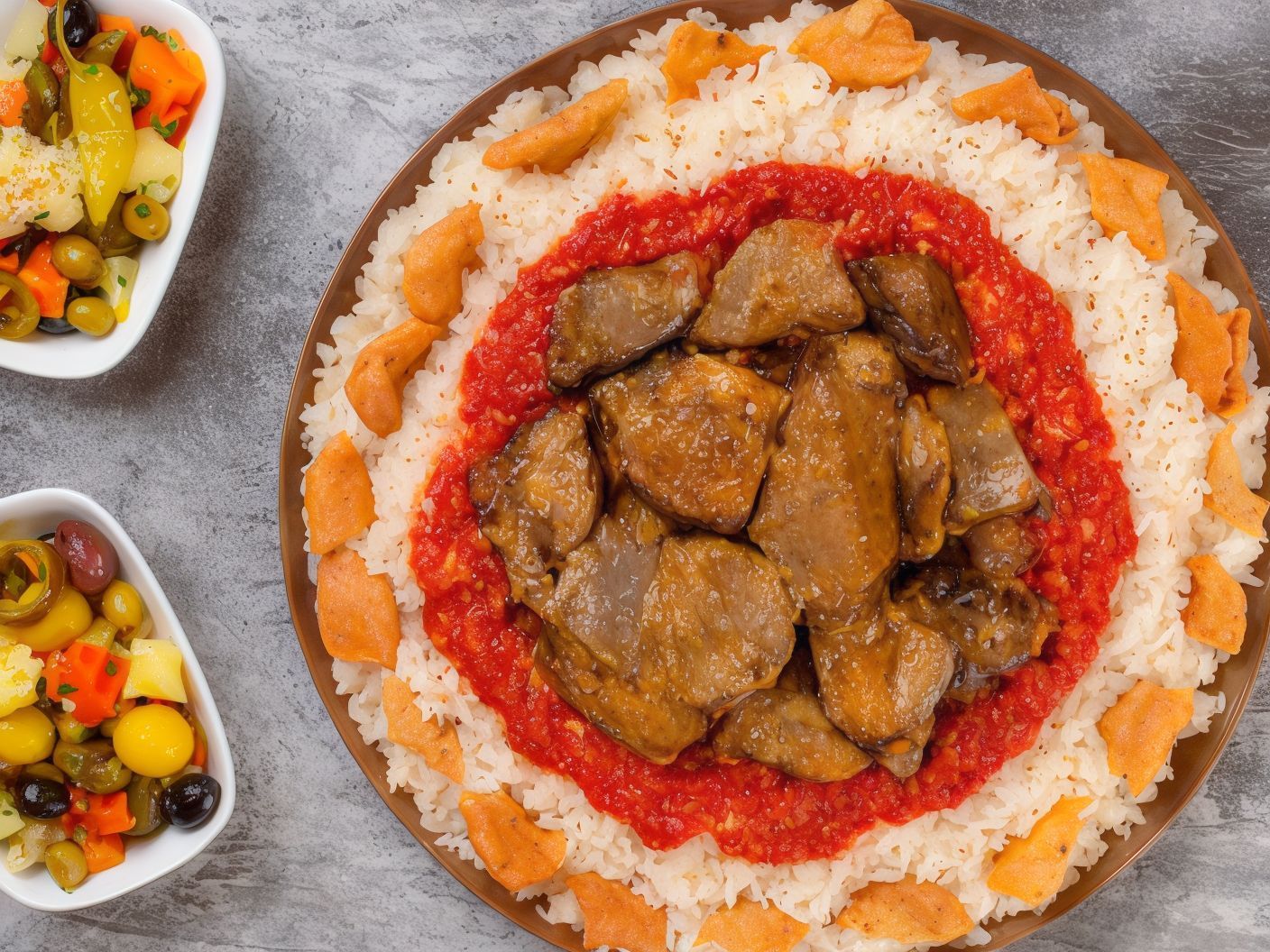 Fatteh With Roasted Meat Fatteh