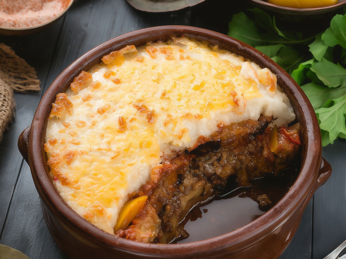 Mesakaa With Minced Meat Casserole