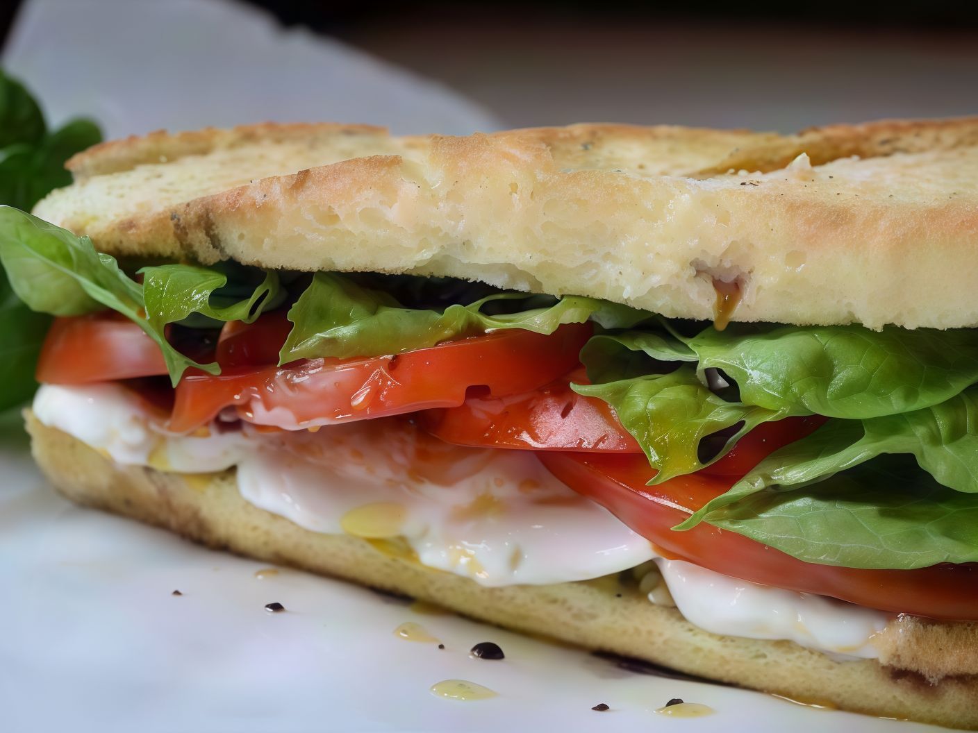 Tomato Cheese Sandwich