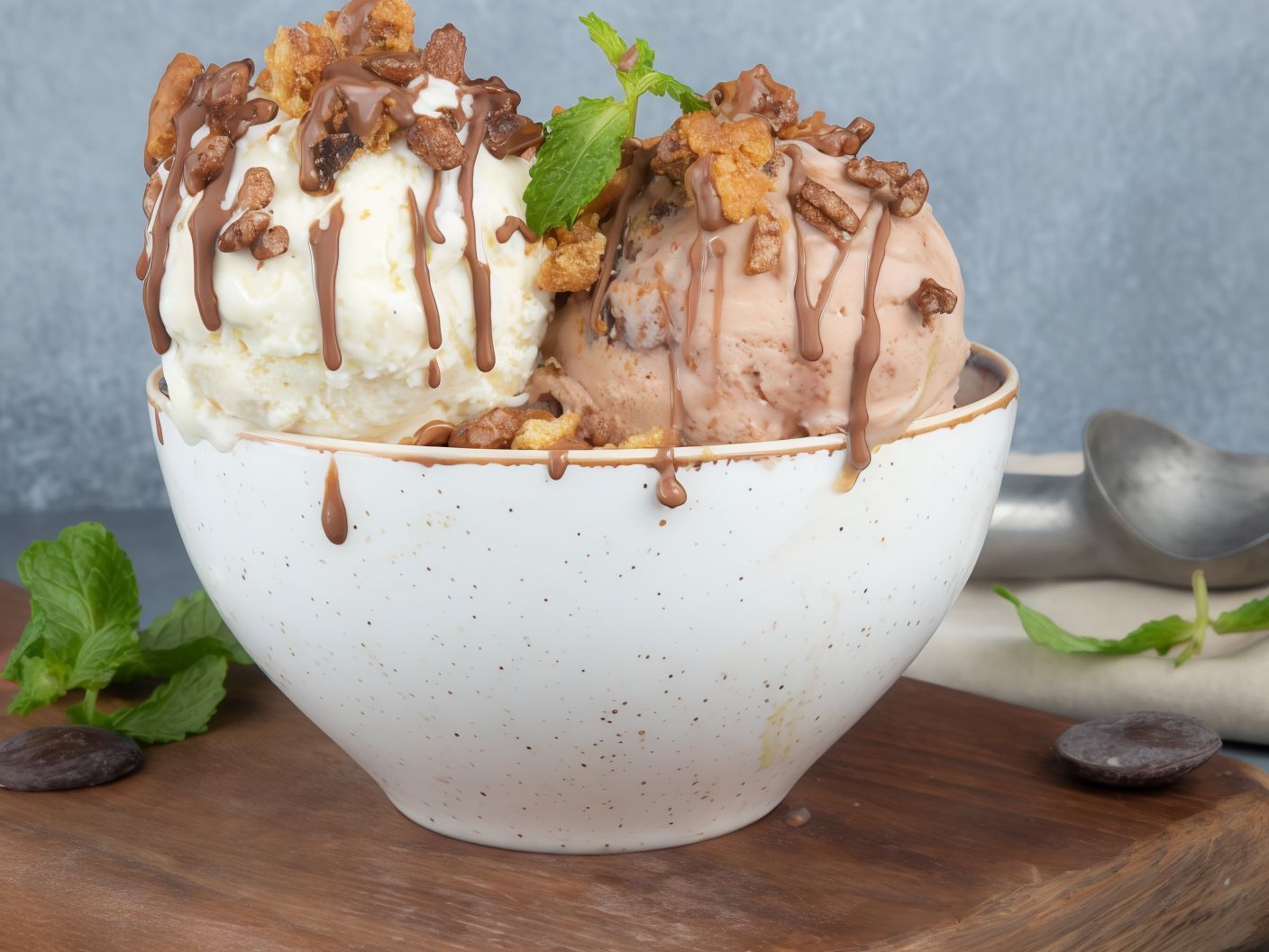 2 Scoops Of Ice Cream