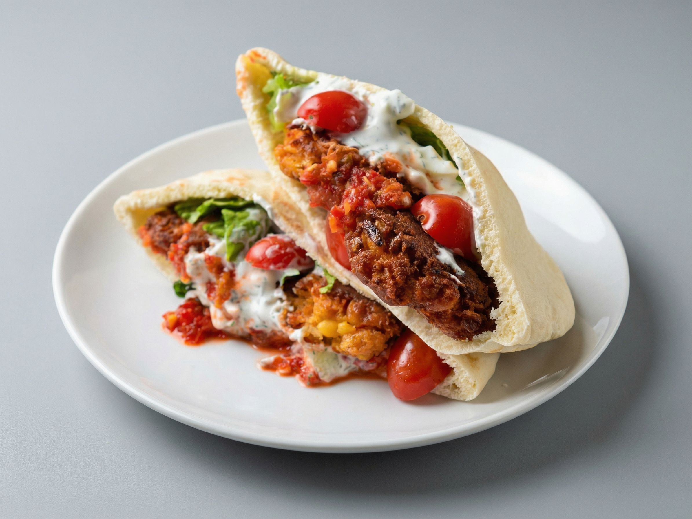 Falafel Mesakaa Sandwich
