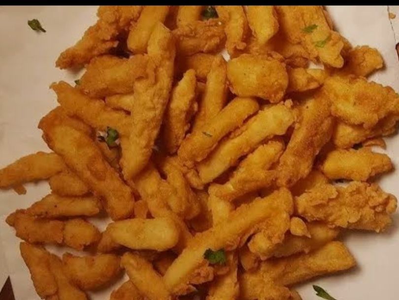 Shrimp Potato Sandwich