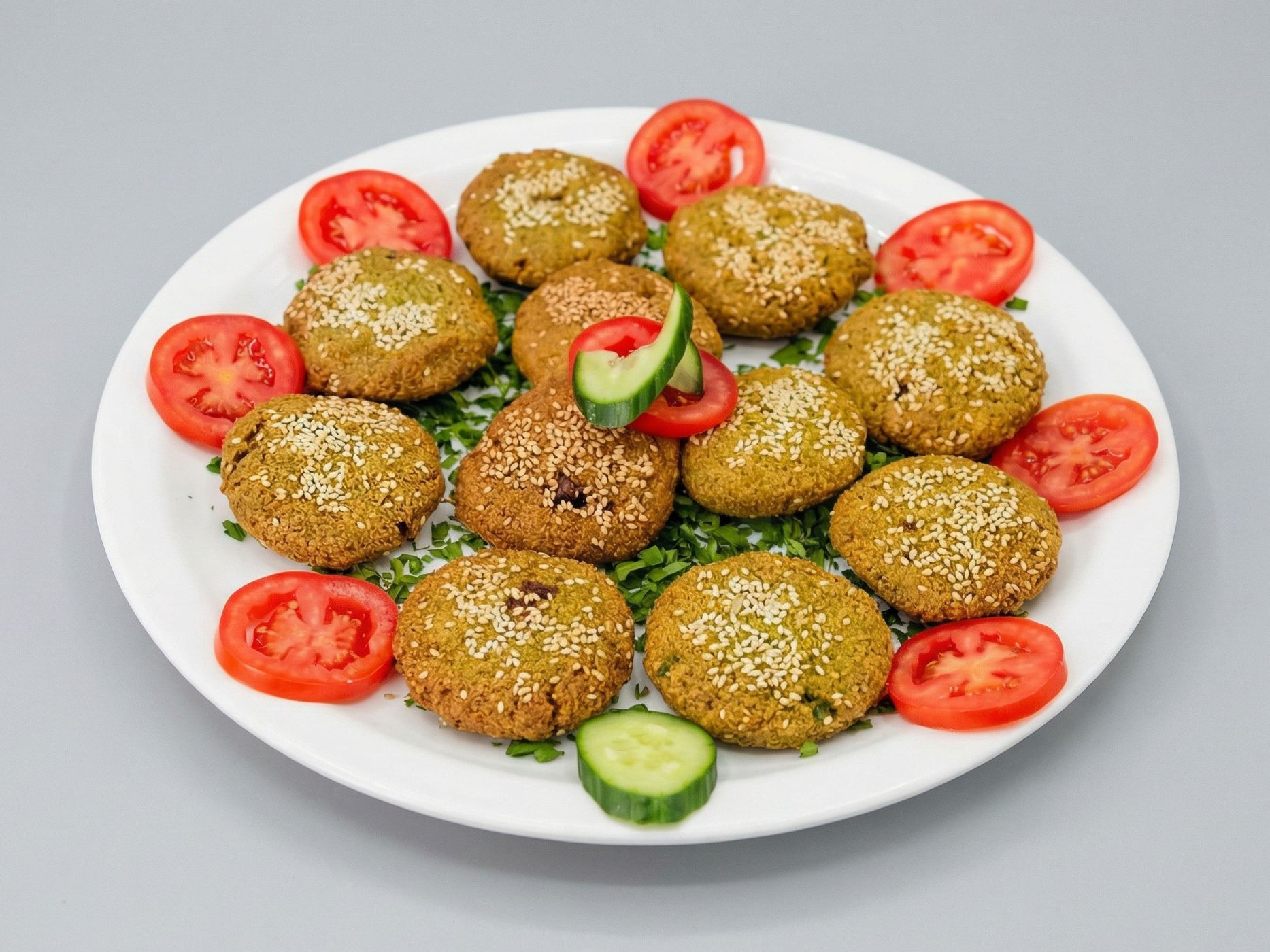 Small falafel patty