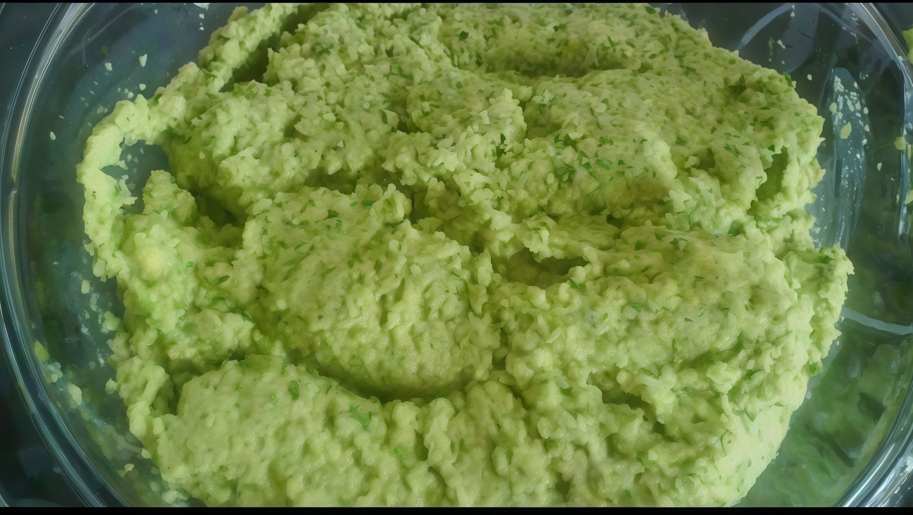 large box of falafel dough