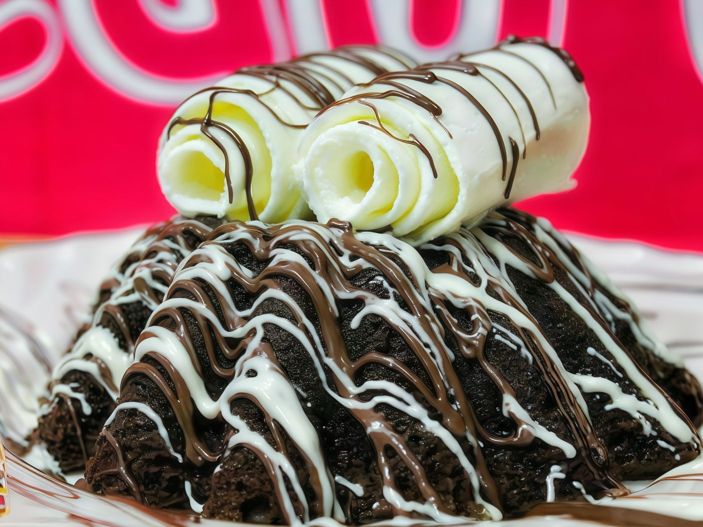 Molten Cake Ice Cream