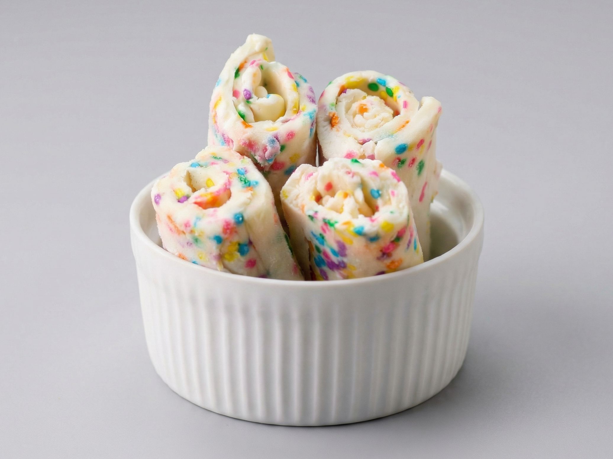 Tropical Fruit Ice Cream Roll