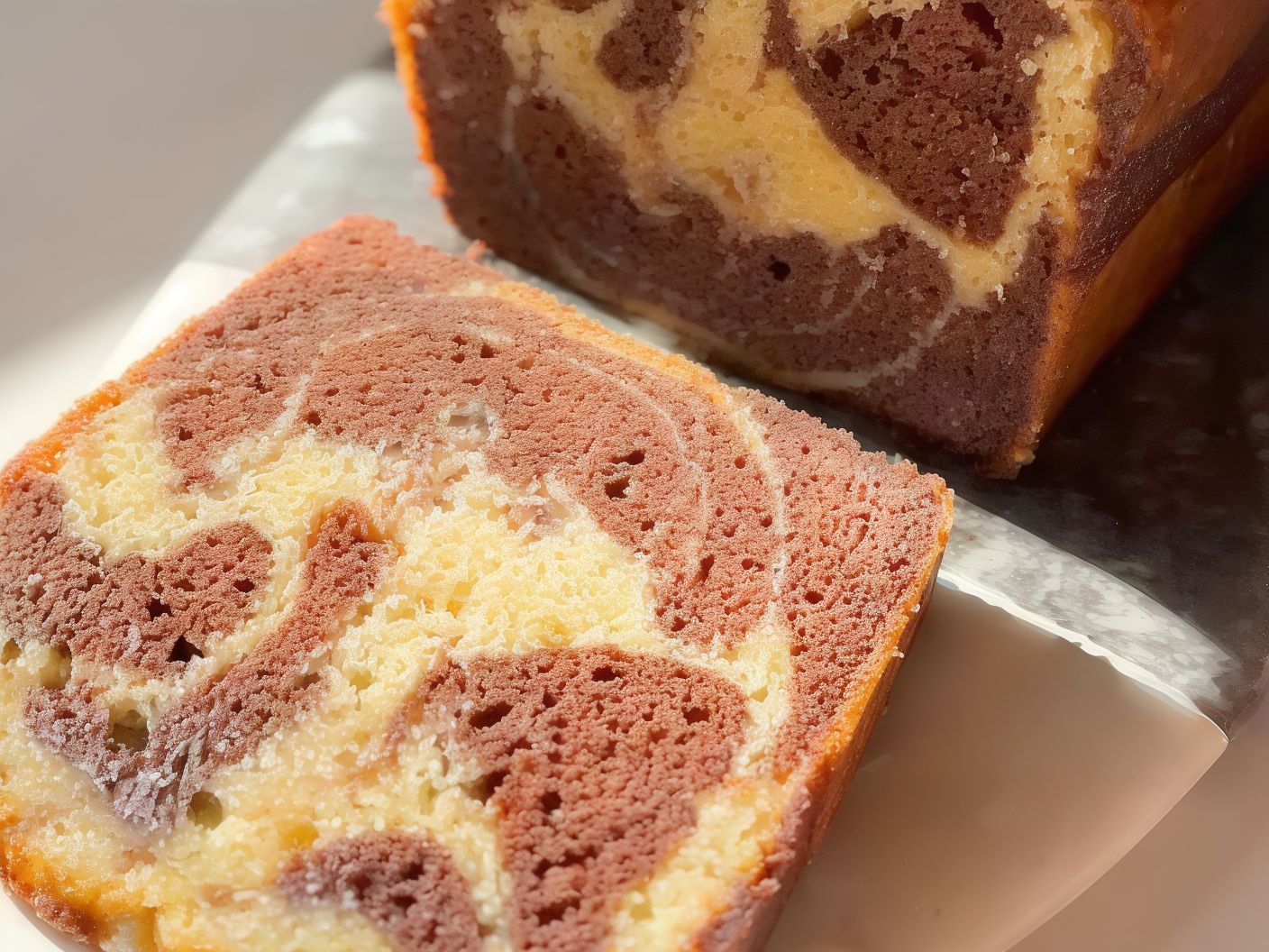 Marble Pound Cake Mold