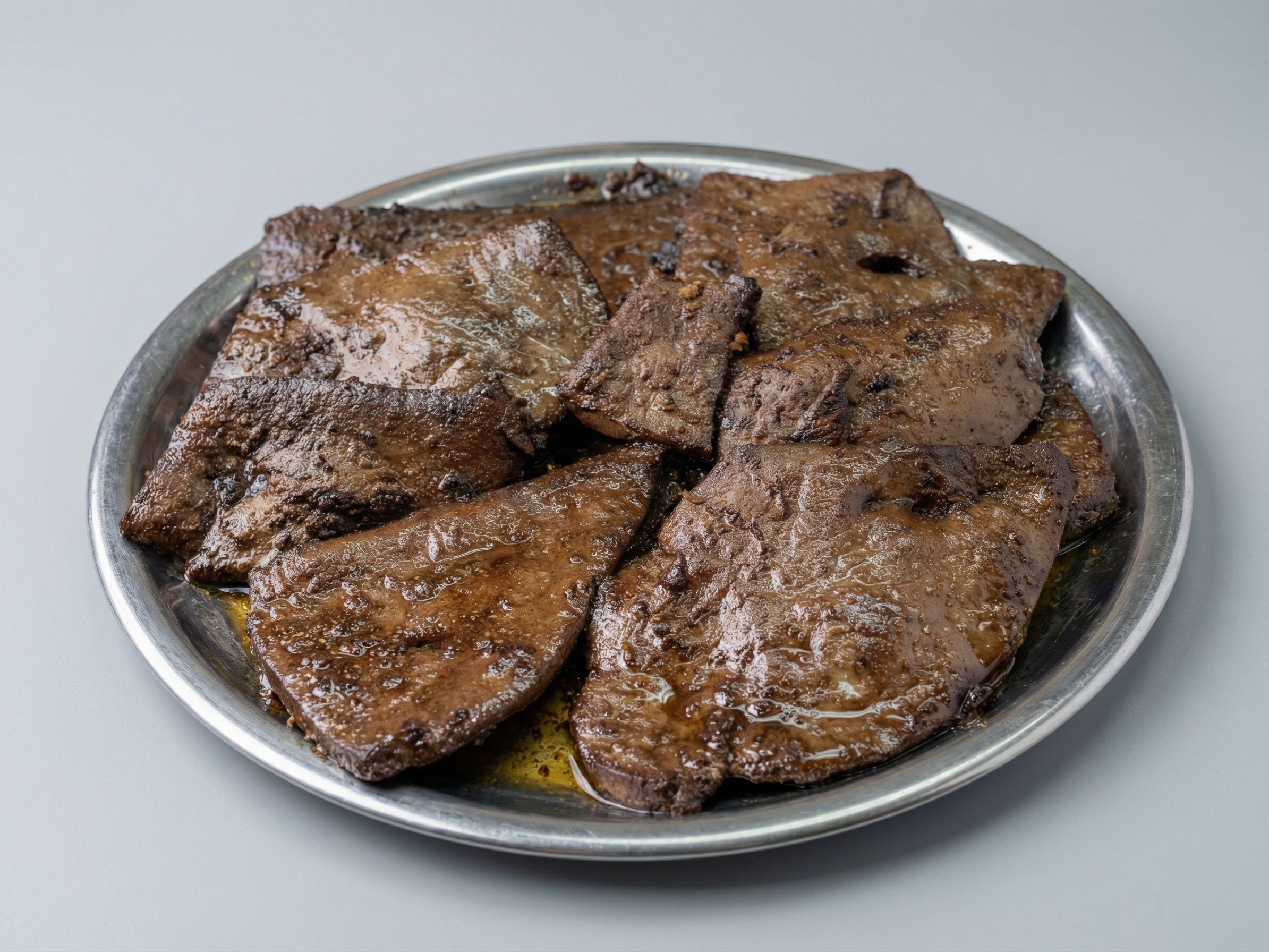 Fried Veal Liver Pan