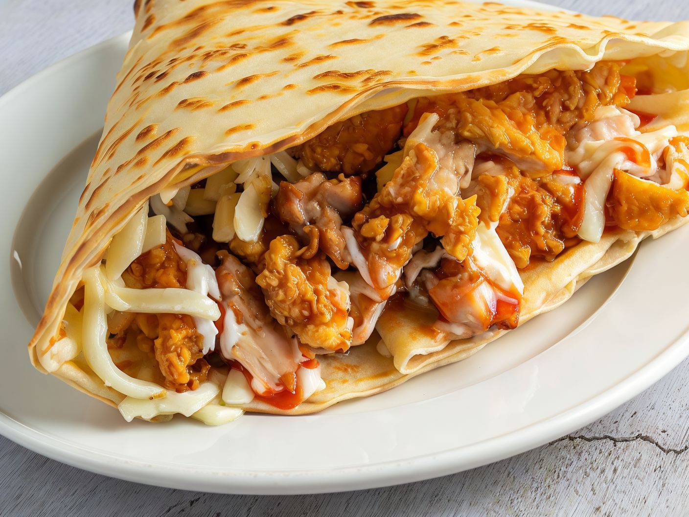 Chicken Bbq Crepe