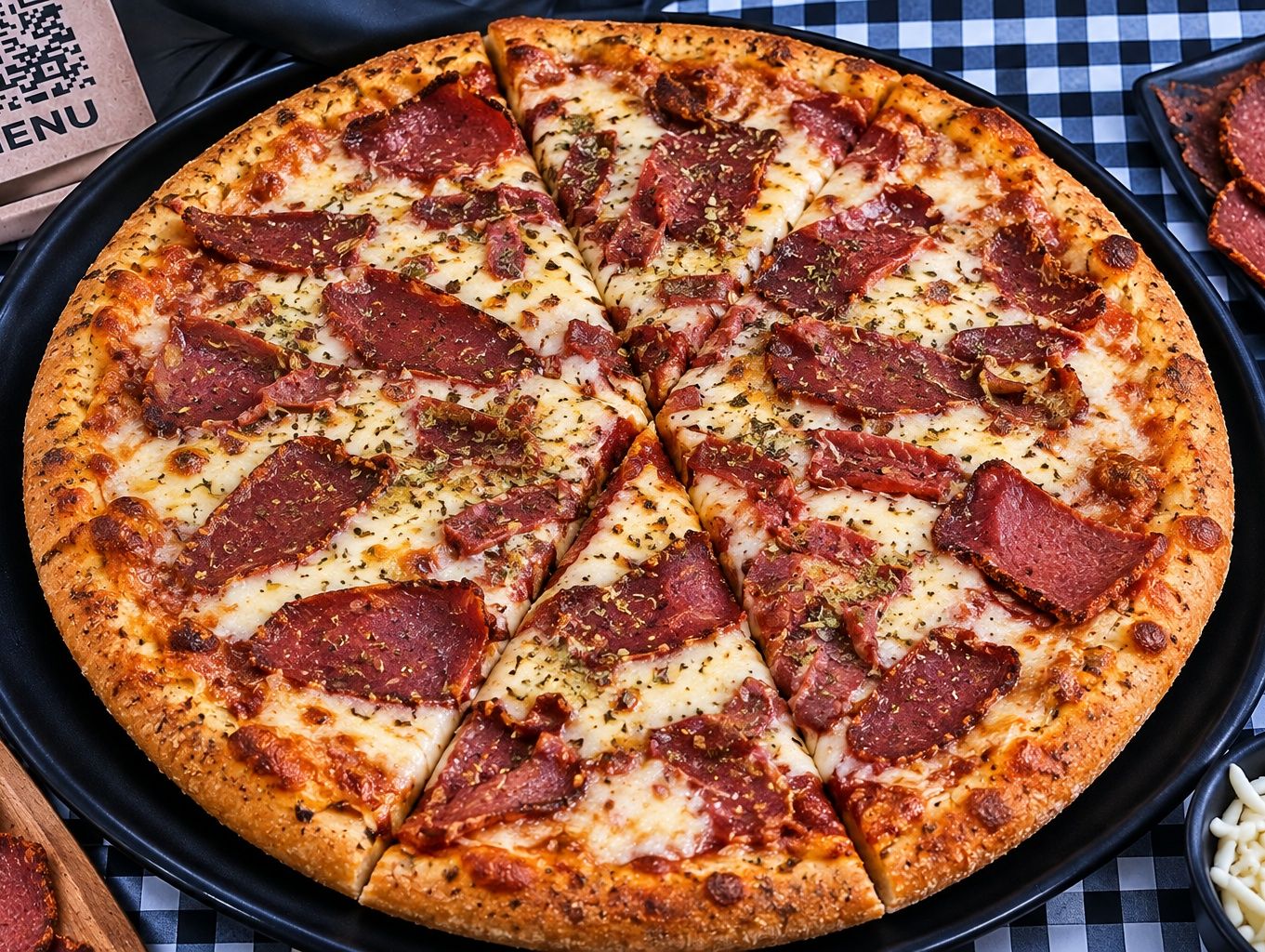 Pastrami Pizza