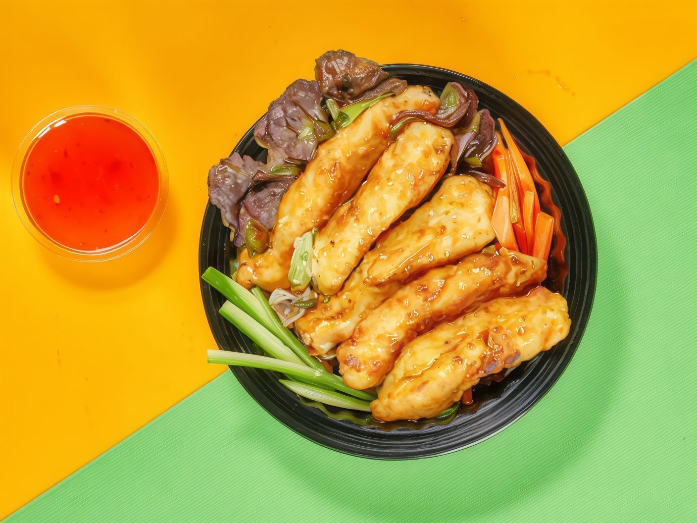 Garlic And Ginger Sweet Chili Chicken Tender