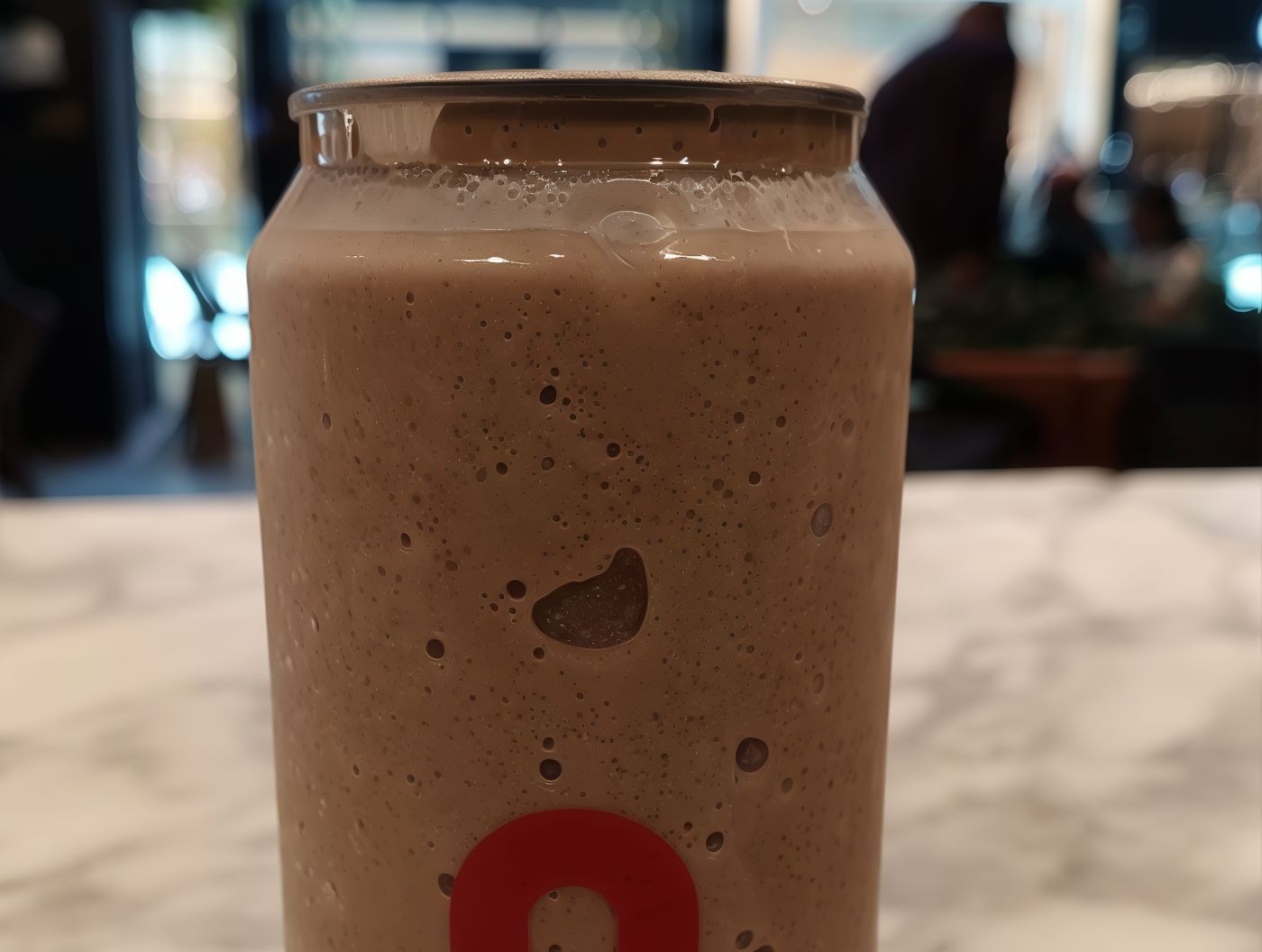 Ice chocolate hazelnut can