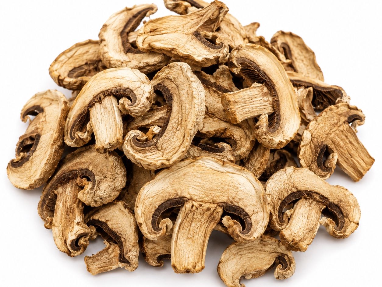 Dried mushrooms