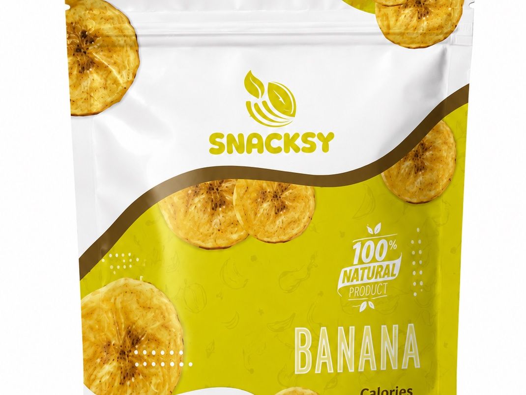 Dried fruit with banana flavor
