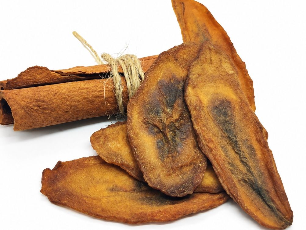 Cinnamon Dried Banana Slices
