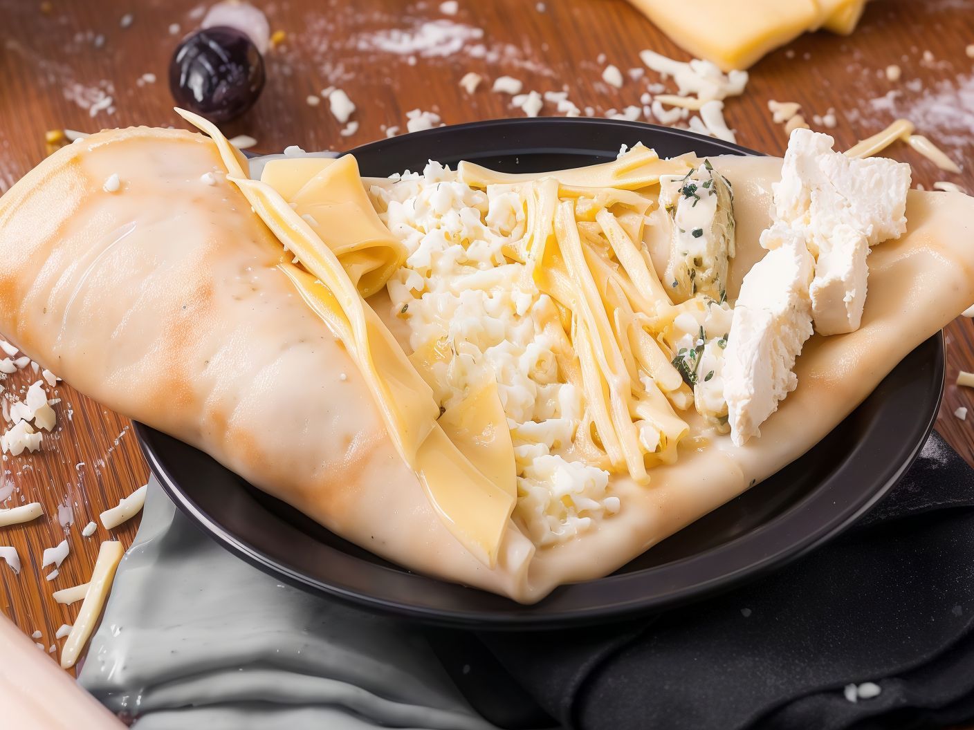 Mix Cheese Crepe