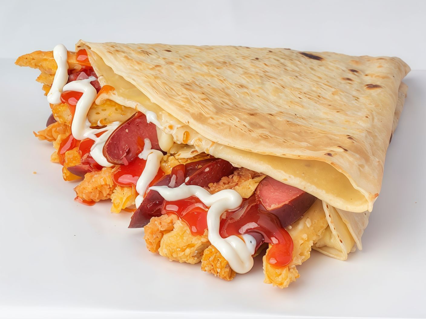Mix Chicken Crepe