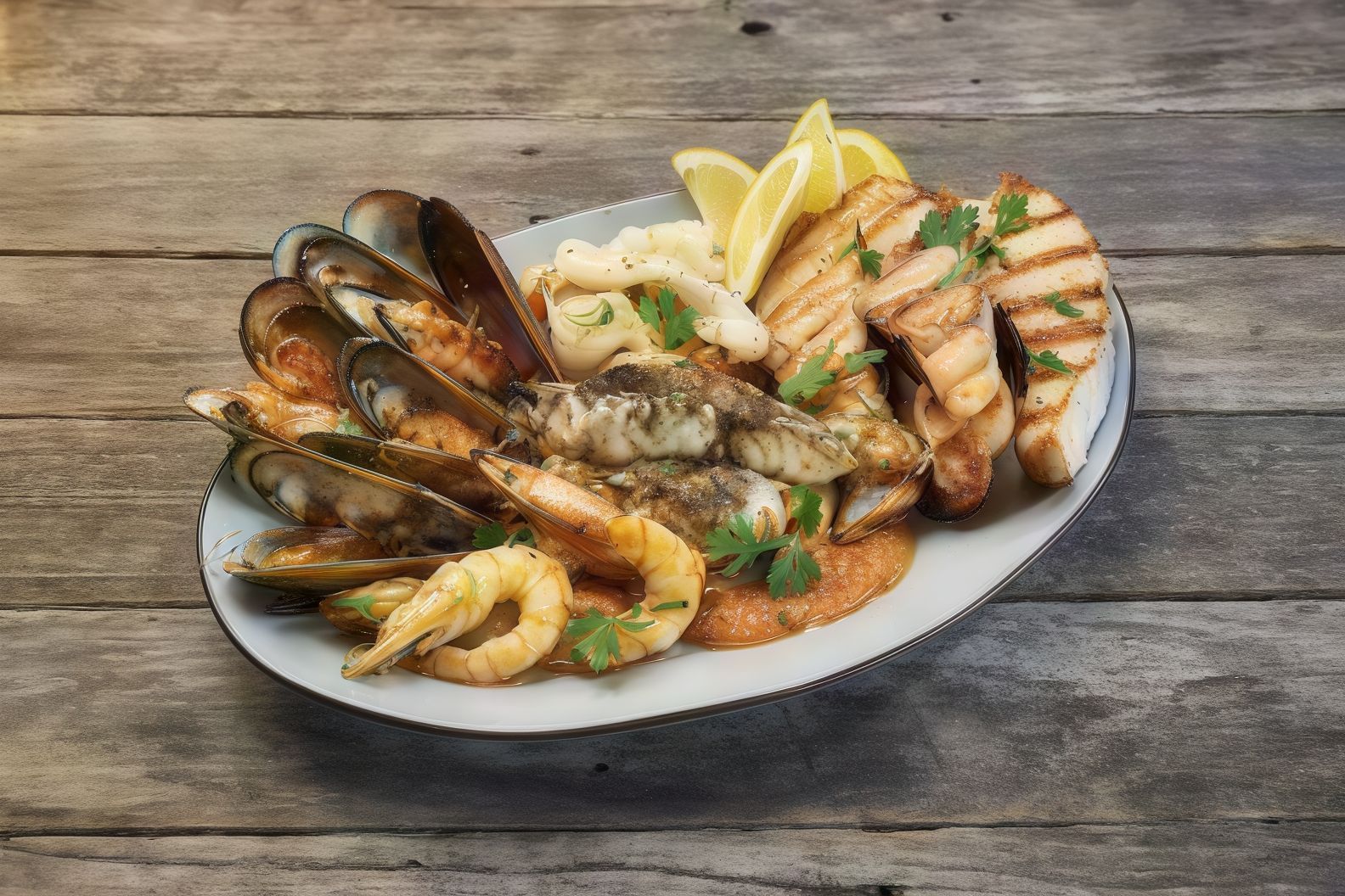 Mixed Grill Seafood