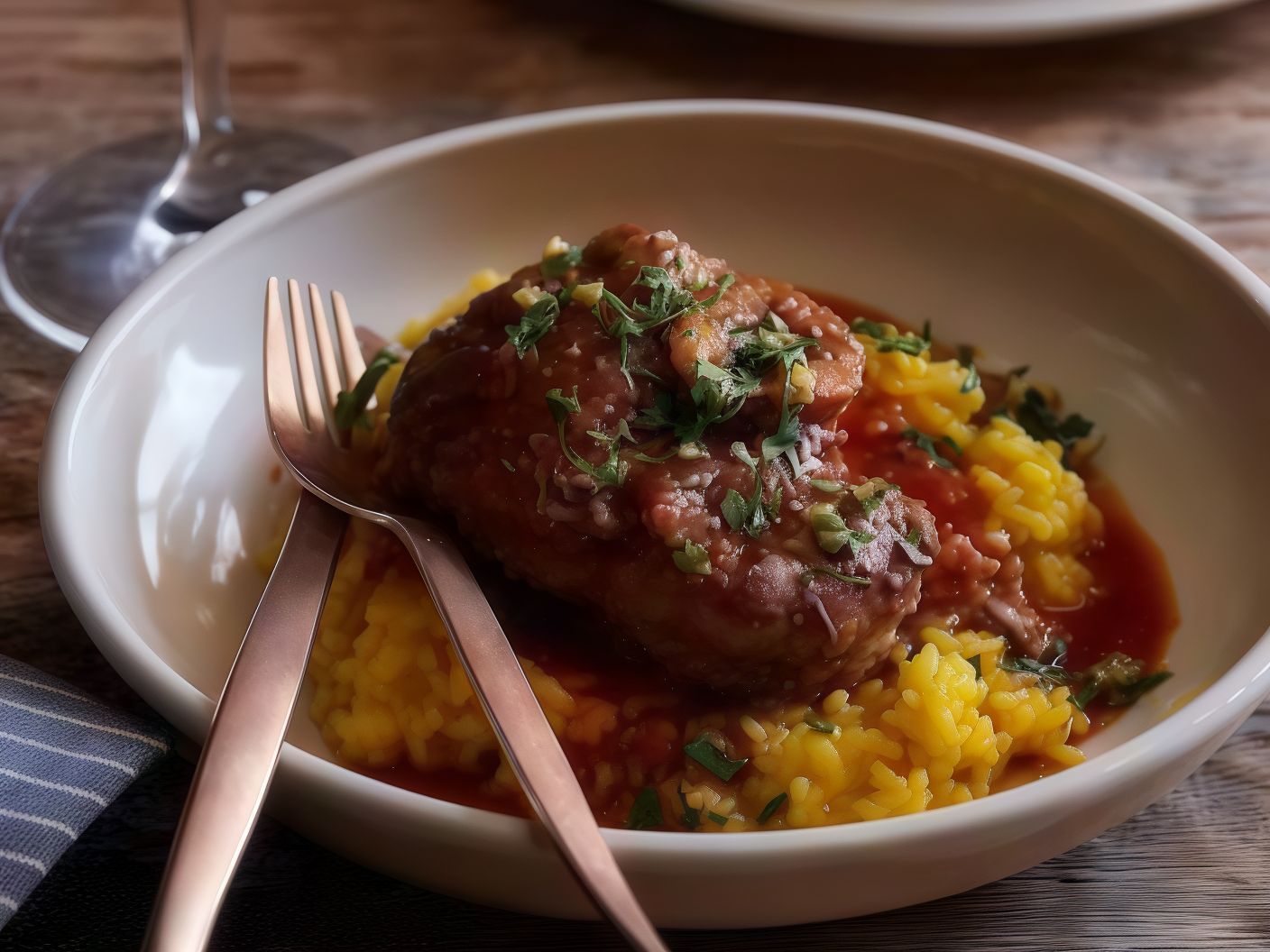 Ossobuco Risotto