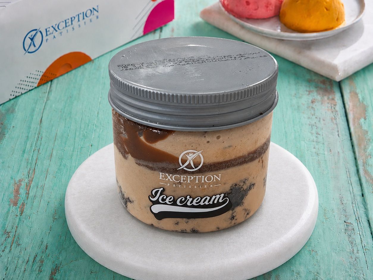 Chocolate Rocher Ice Cream Jar