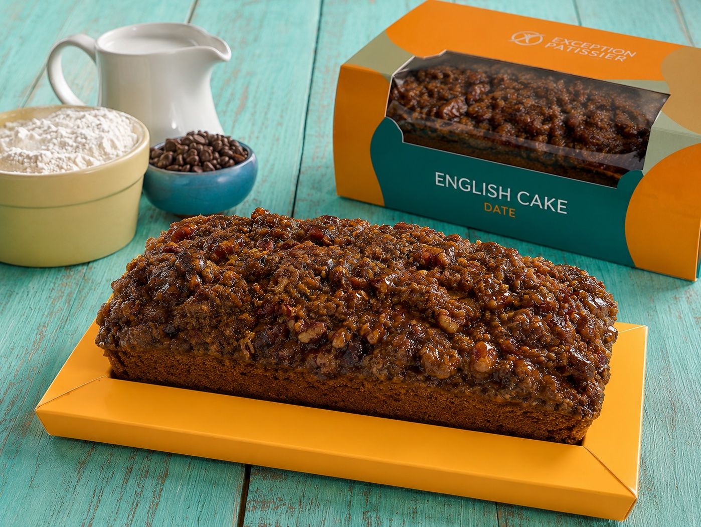 Pecan English Cake