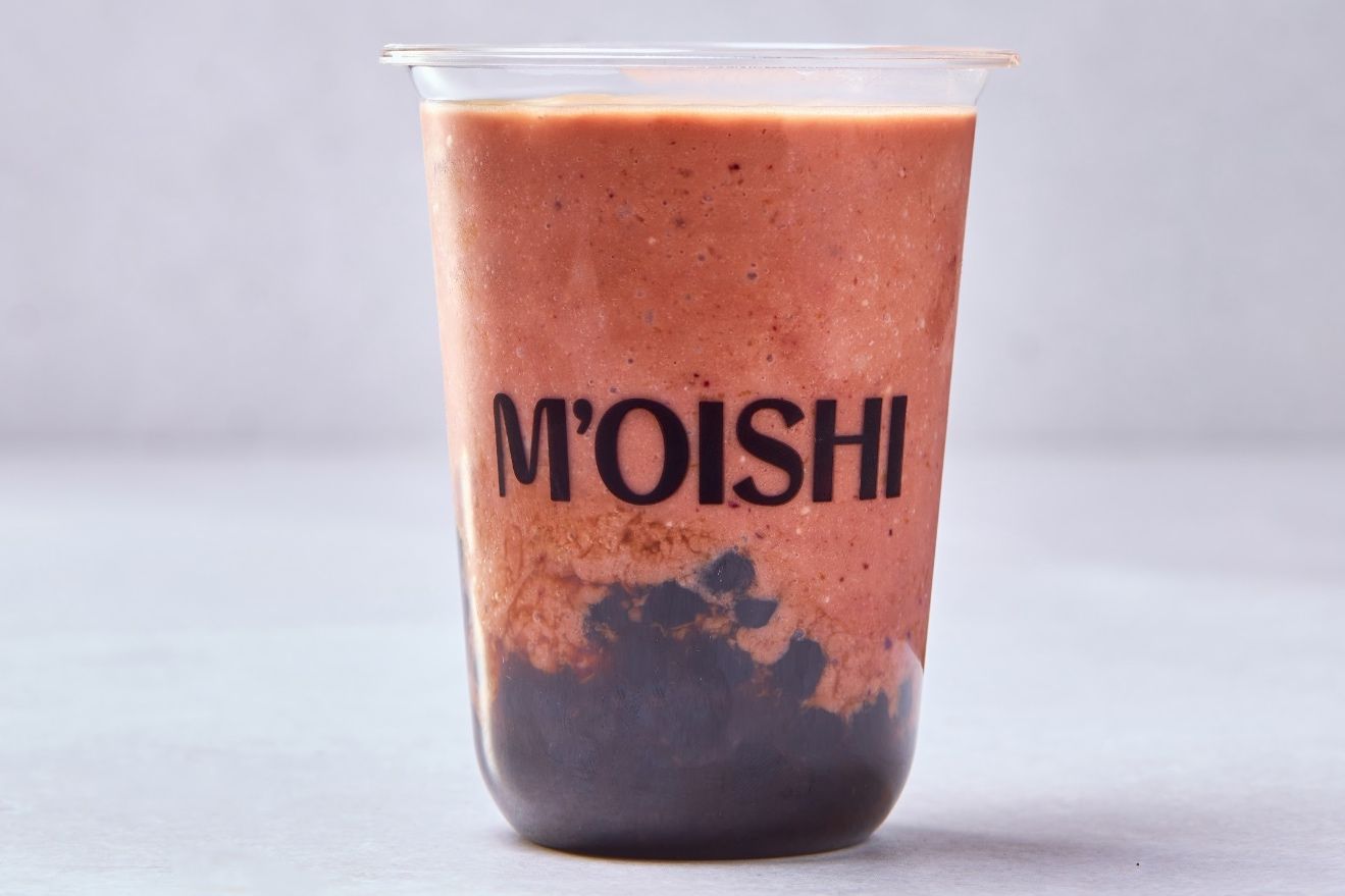 Mango Berries Smoothie Boba