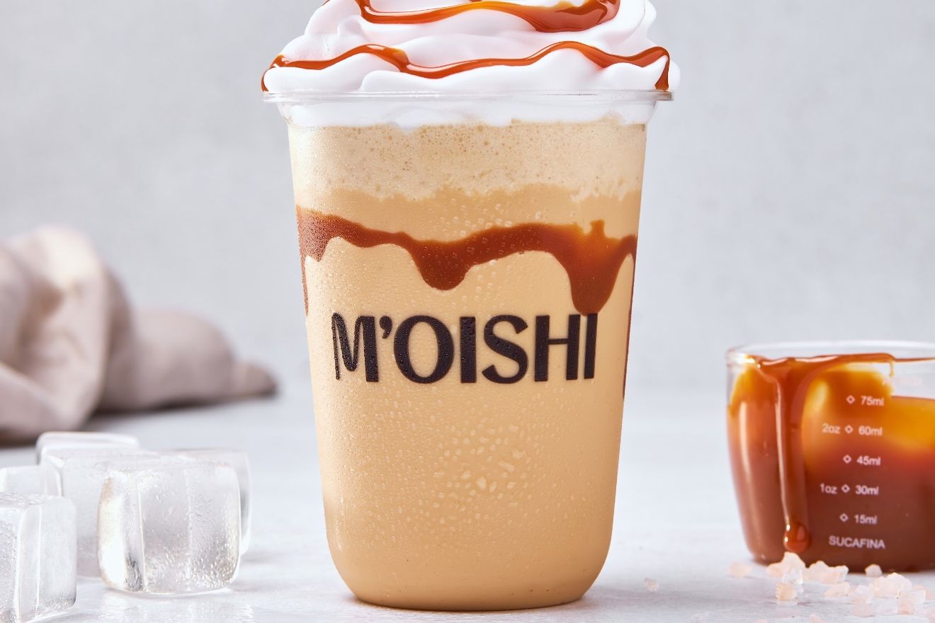 Blended Caramel Latte