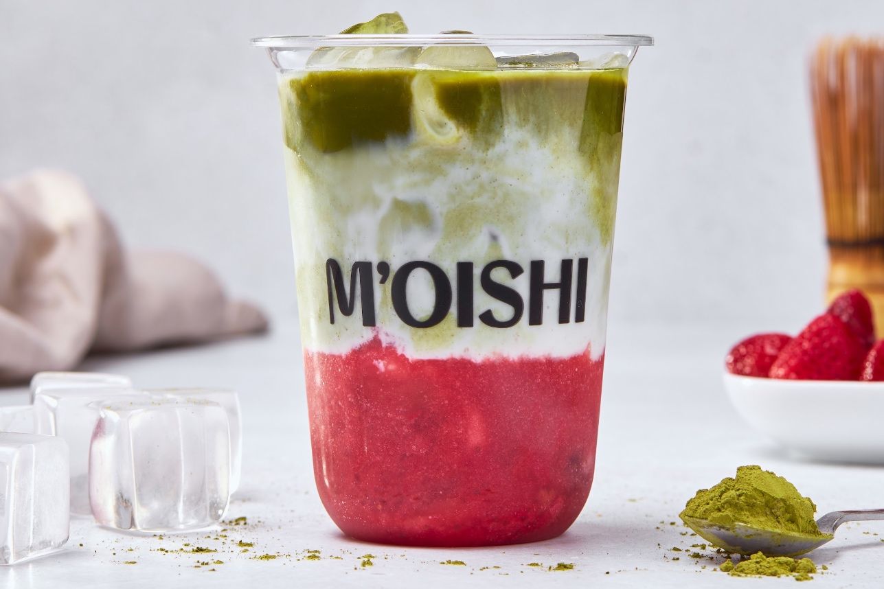 Iced Strawberry Matcha