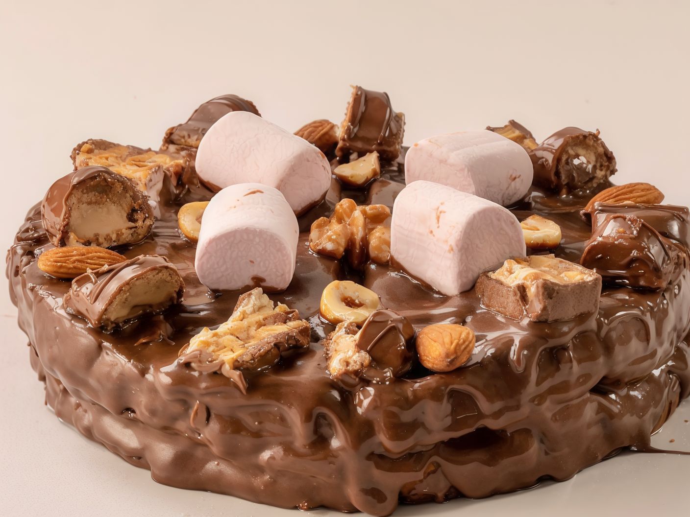 Choco Nut Tart Waffle