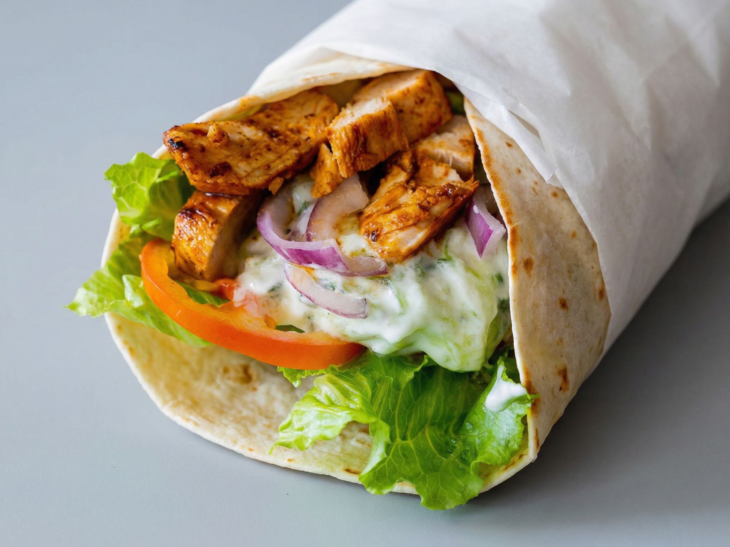 Grilled Chicken Wrap