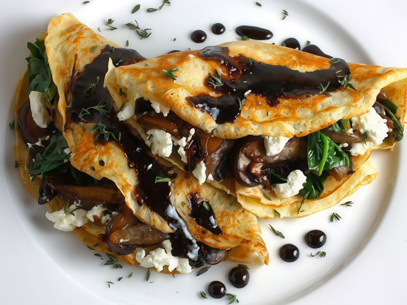Mushroom Crepe