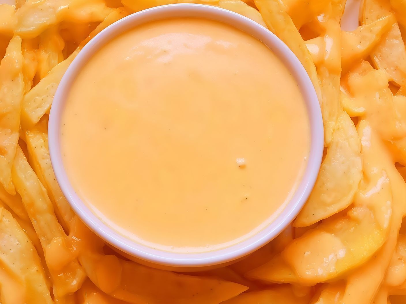 Cheddar cheese sauce