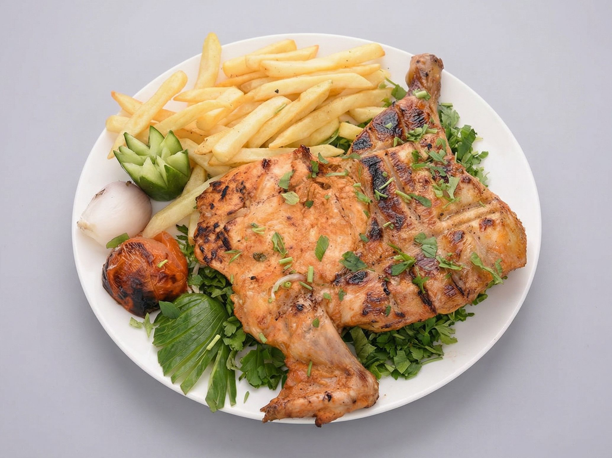 Quarter Chicken Bukhari