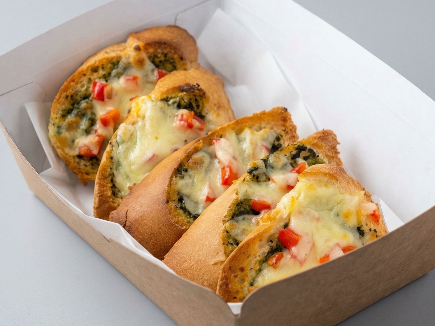 Garlic Pesto Bread